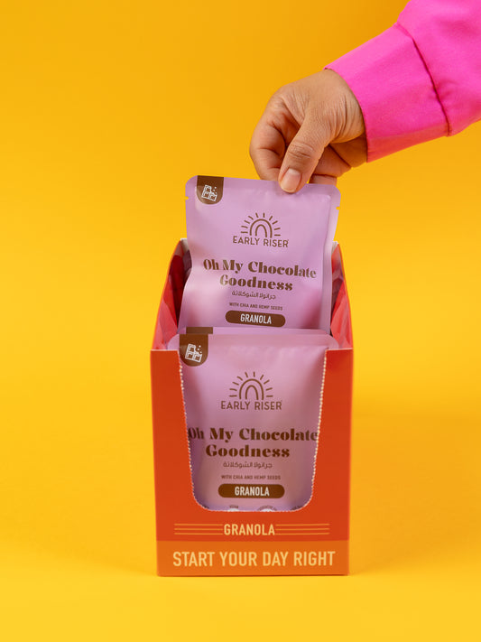 Oh My Chocolate Goodness Granola Sachet Box - 10 sachets