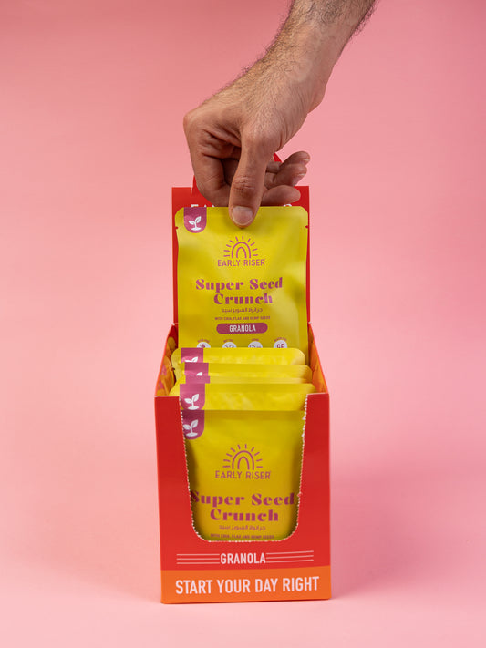 Super Seed Crunch Granola Sachet Box - 10 sachets