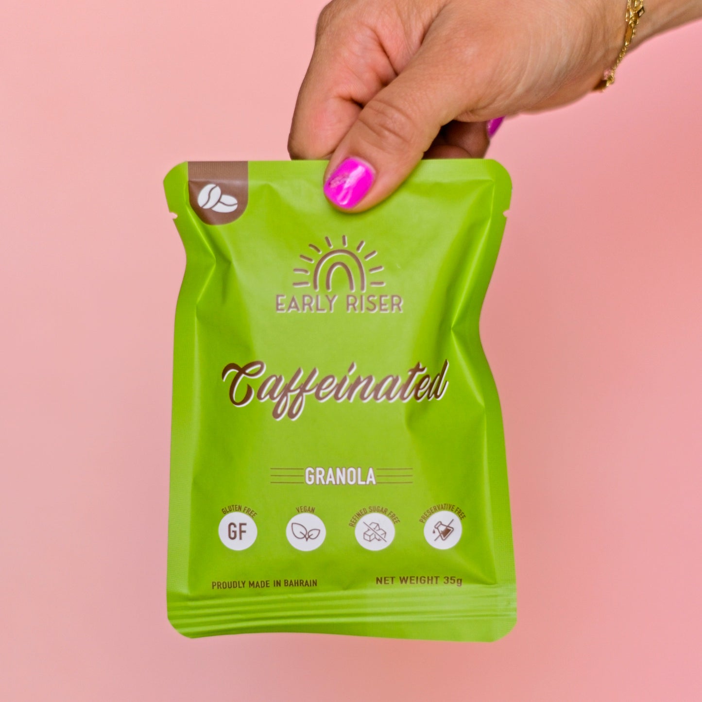 Caffeinated Granola Sachet Box - 10 sachets