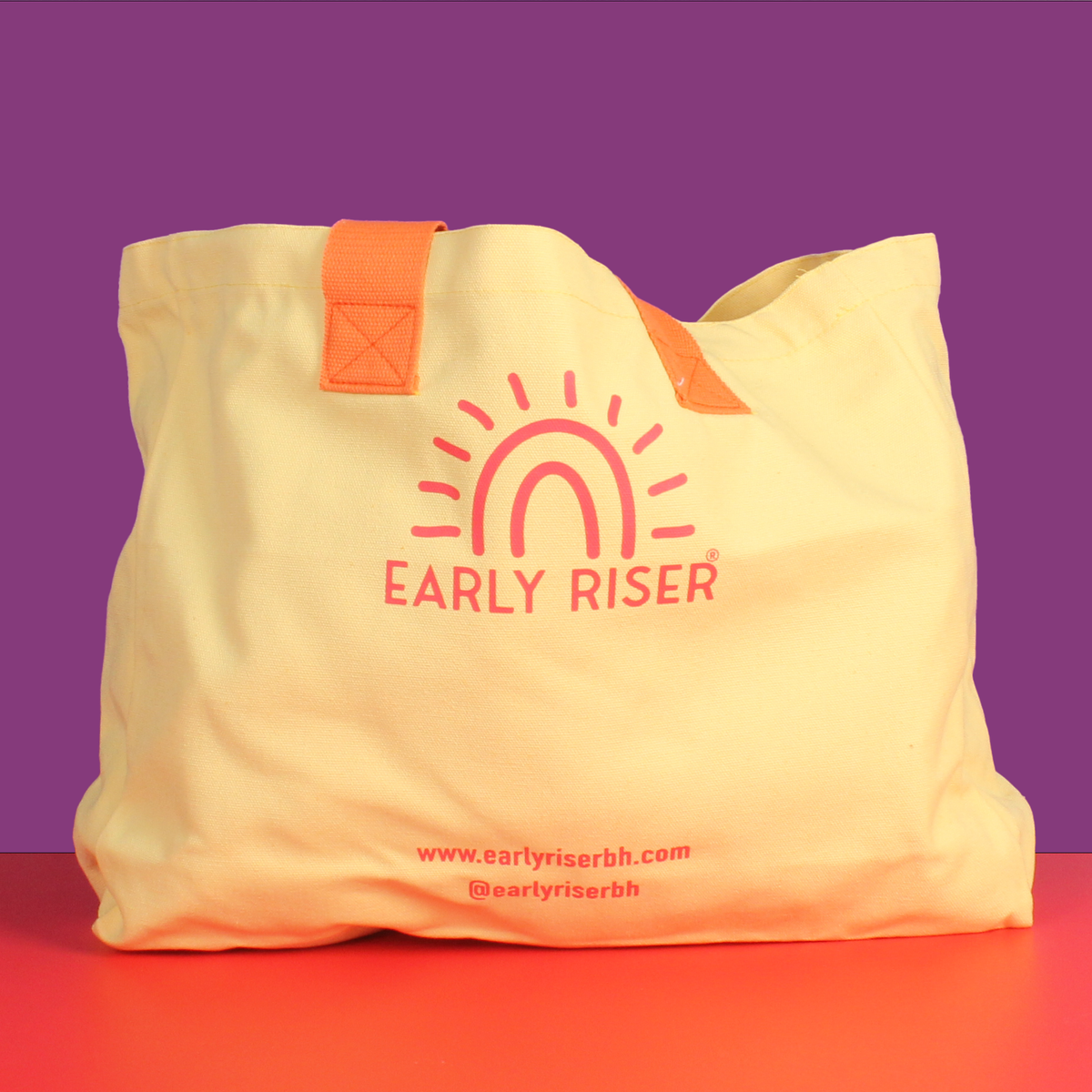 Early Riser Beach Tote Bag