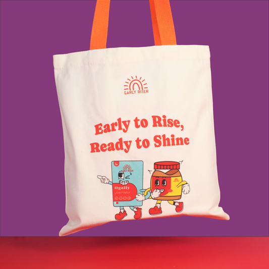 Early Riser Daily Tote Bag